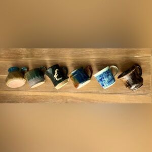 Original Ceramic Cups Variety Set of 6